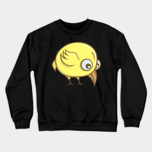 Yellow Bird Cartoon Crewneck Sweatshirt